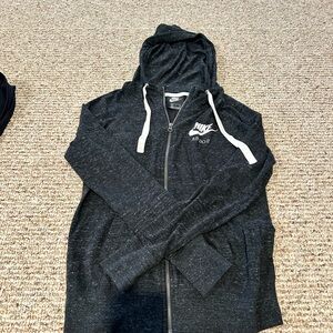 Nike Charcoal Full-Zip Hoodie
